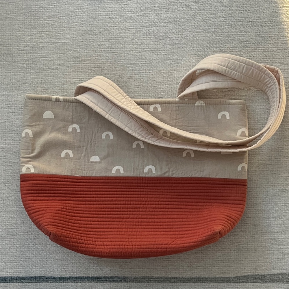 Handsewn Quilted Tote Bag